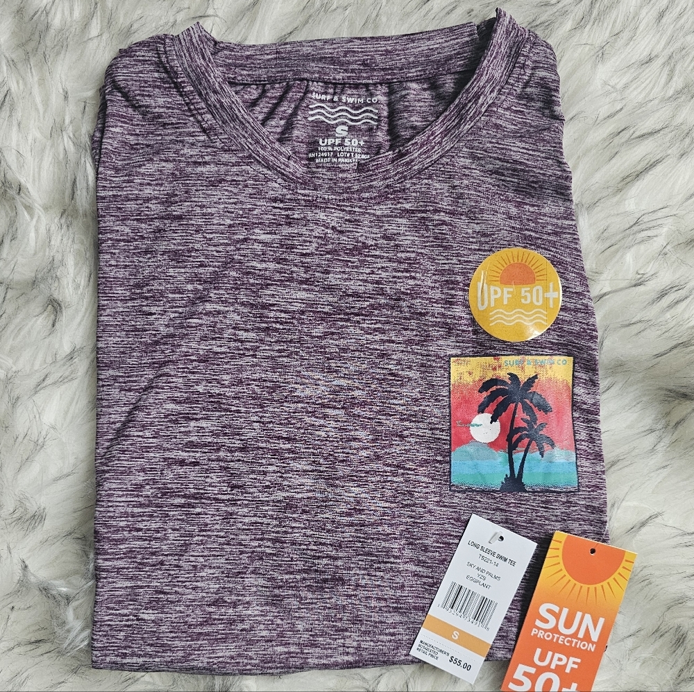 UPF 50+ Long Sleeve Swim Shirt